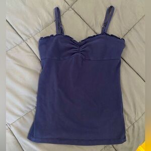 Y2K dainty blue top size small. GUC Forever 21
